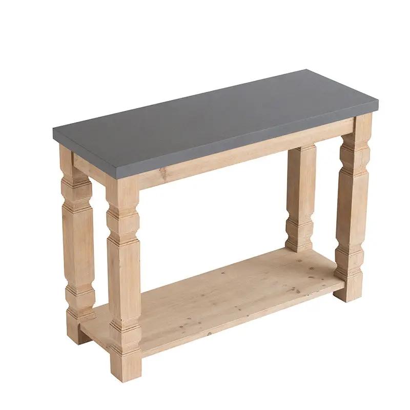 Rustic And Modern Console Table by Unique Piece Furniture