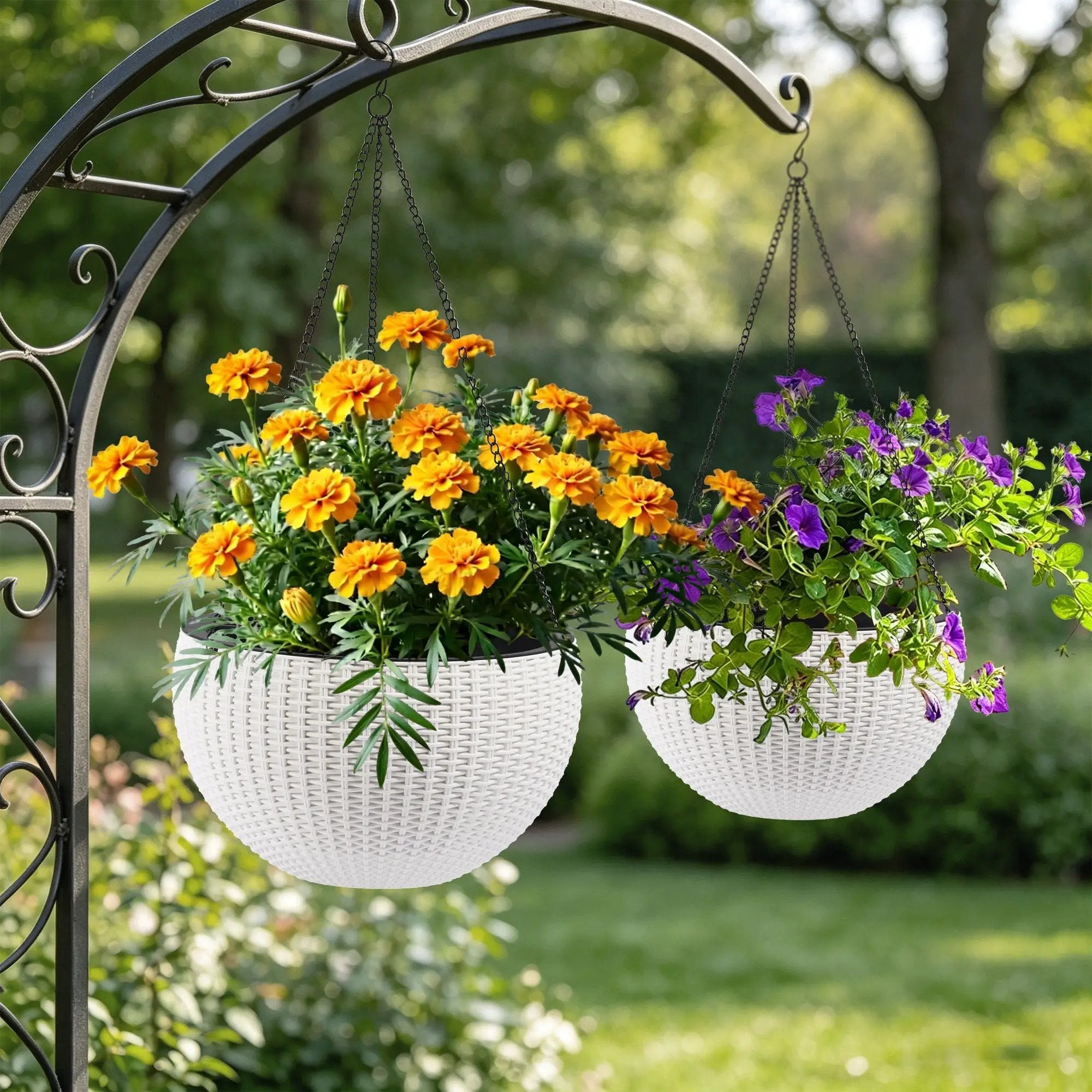Self Watering Hanging Planter by Unique Piece Furniture