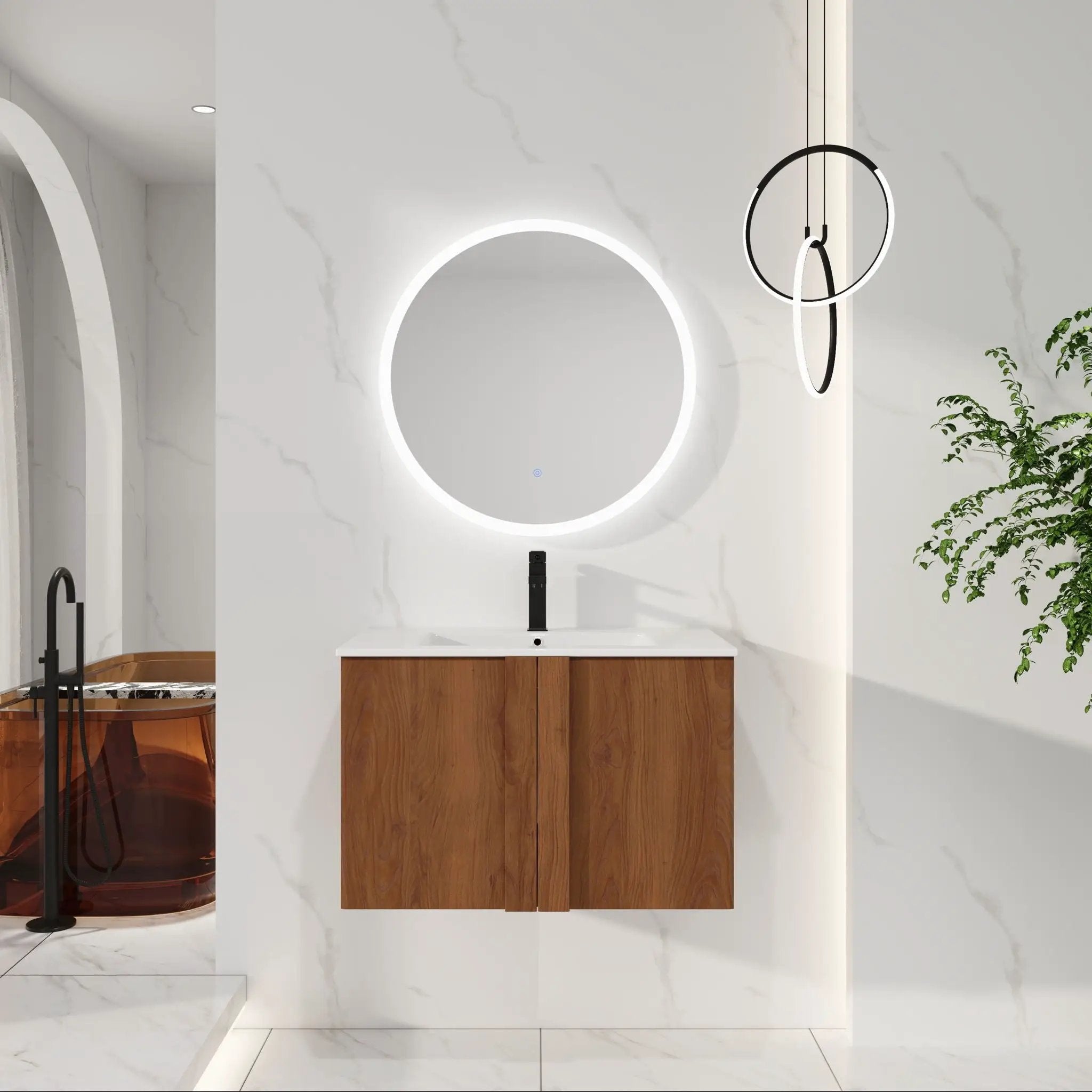 Floating Bathroom Vanity With Sink Combo by Unique Piece Furniture