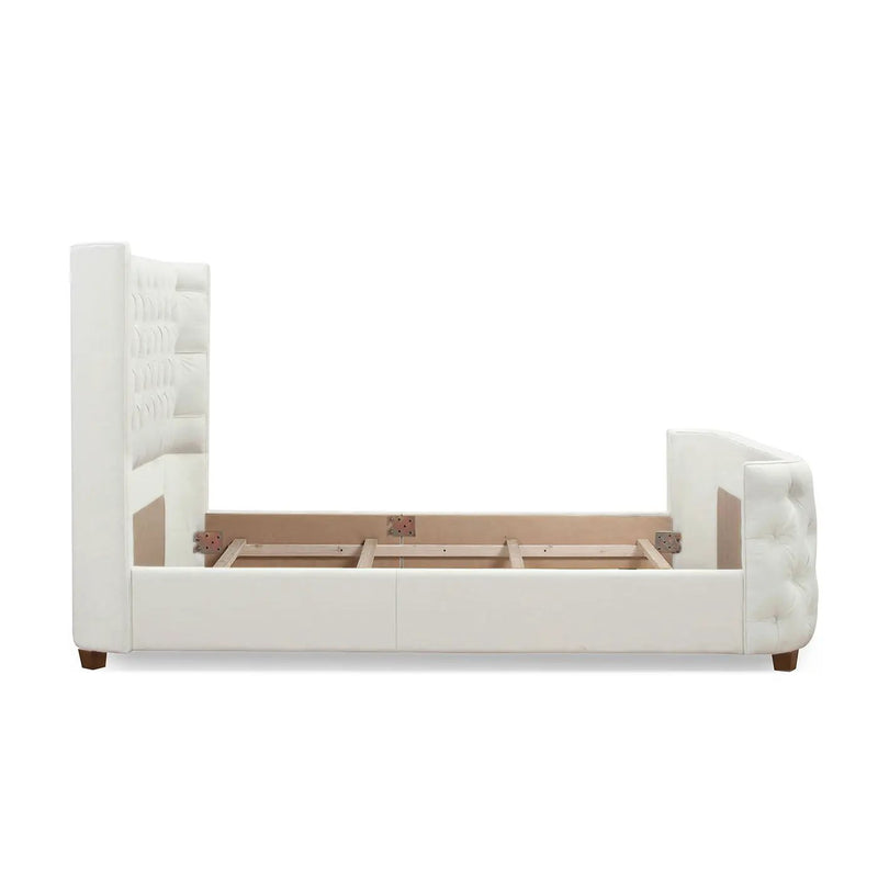 Brooklyn - Tufted Panel Bed Headboard And Footboard Set by Unique Piece Furniture