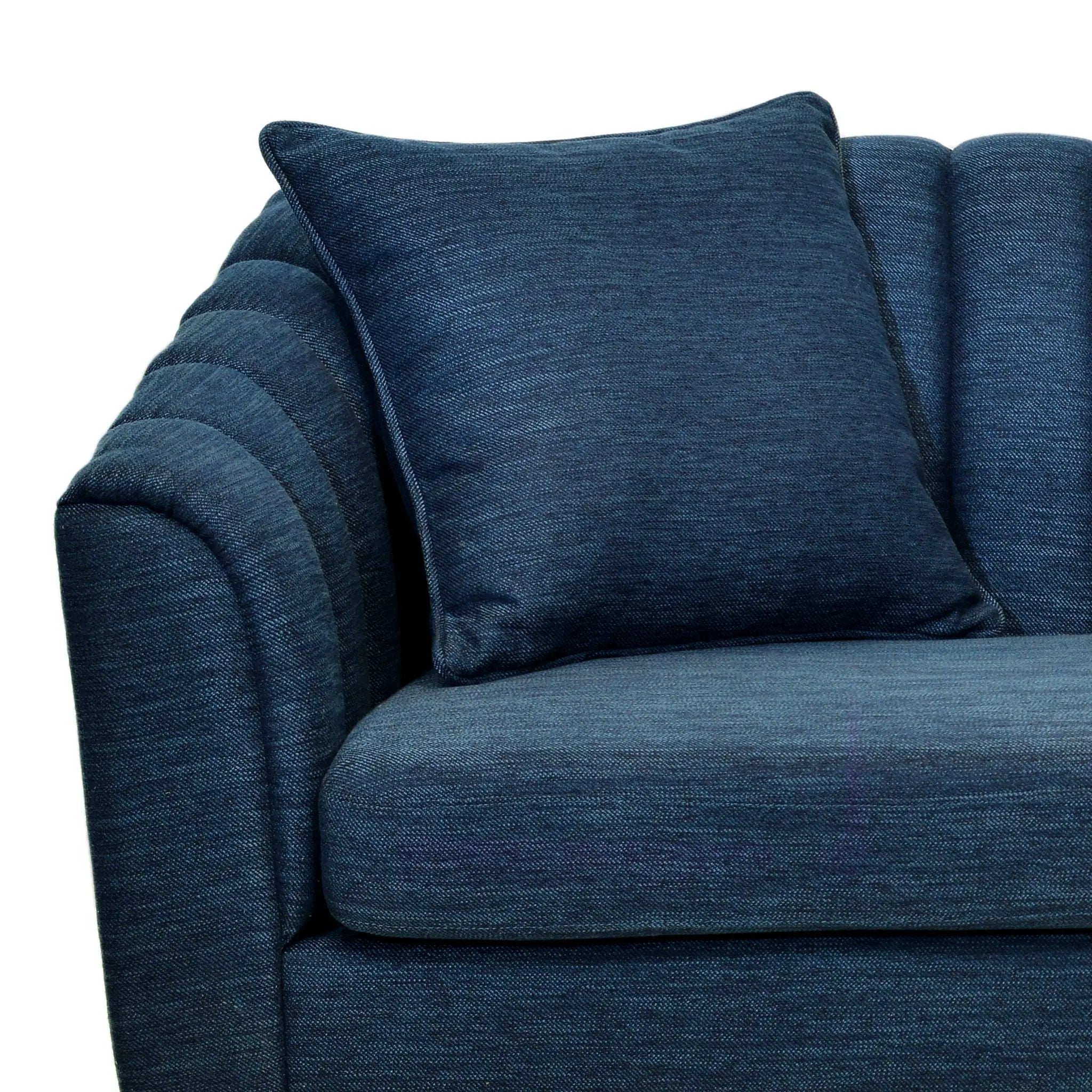 Contemporary 3 Seater Sofa With Accents by HouseOfZazla