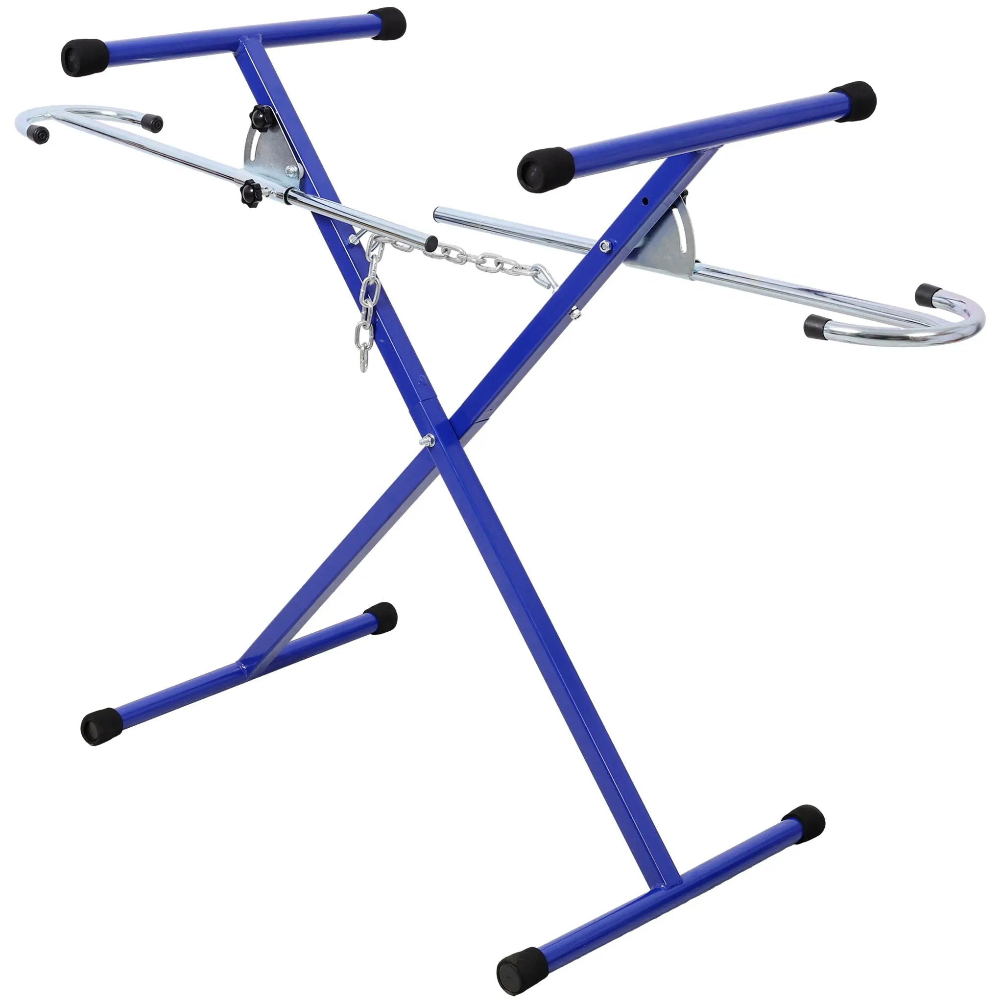 Folding Bumper Stand Lightweight Panel Stand - Blue by HouseOfZazla