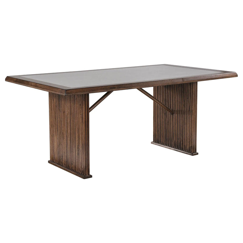 Sherwood 5-piece Rectangular Dining Table Set Brown by Unique Piece Furniture