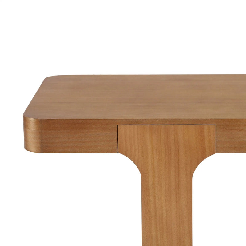 Console Table & Bottom Shelf - Walnut by HouseOfZazla
