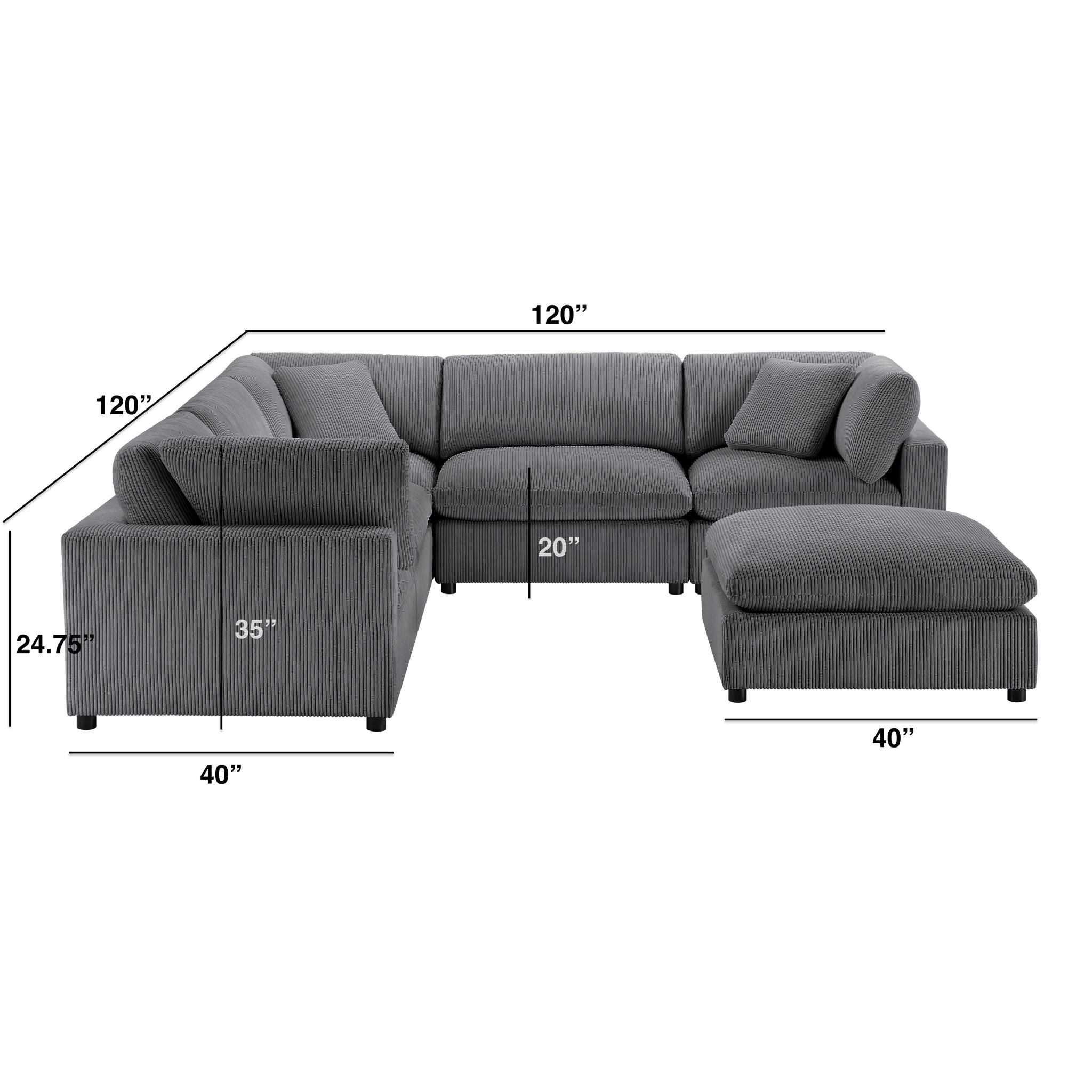 Chelsea - Modular Sectional by HouseOfZazla