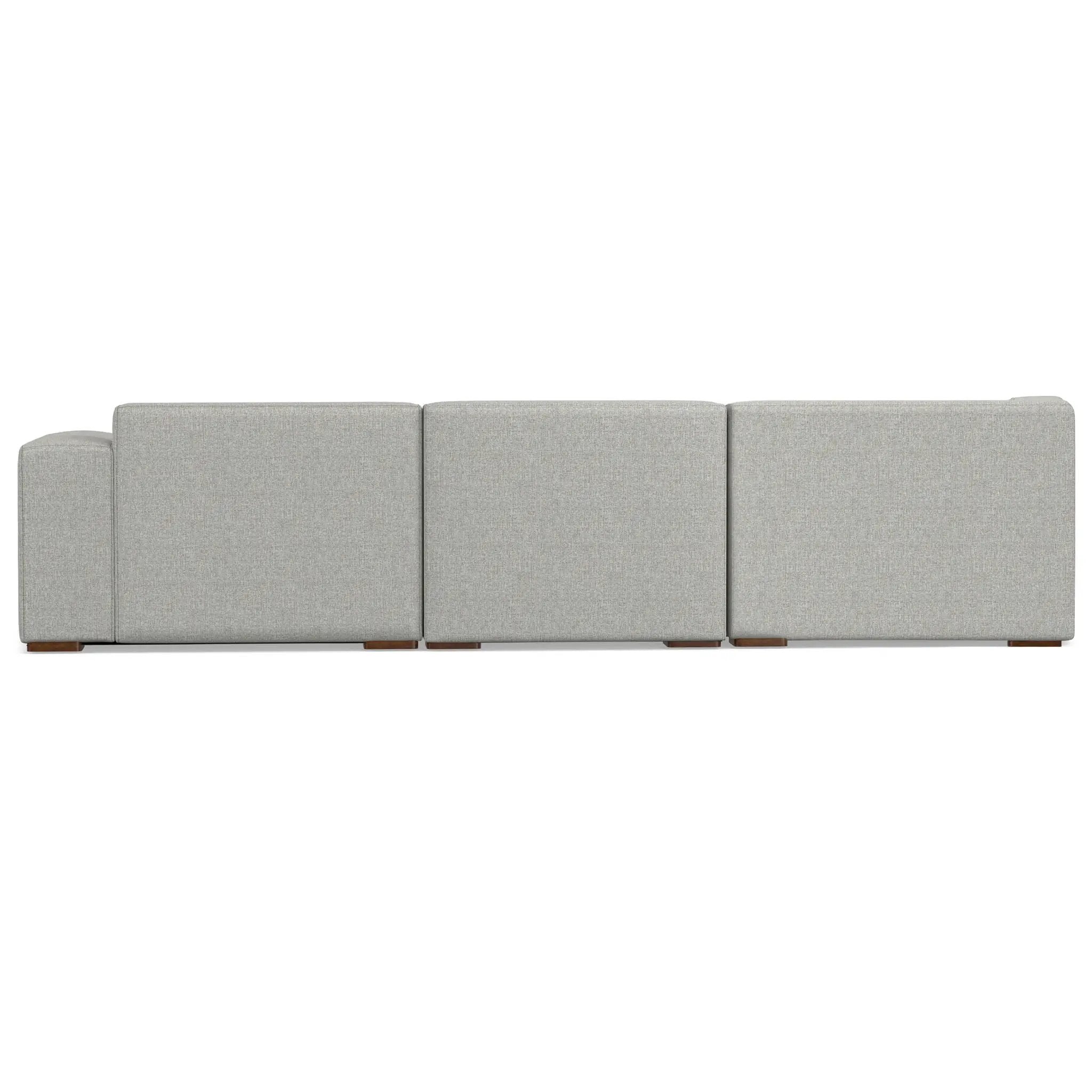 Rex - Handcrafted Sectional Sofa And Ottoman by HouseOfZazla