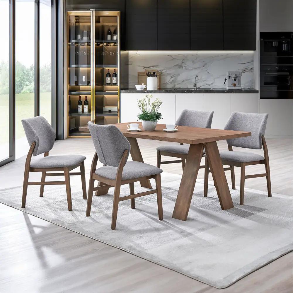 Sarha - Dining Table - Walnut by Unique Piece Furniture