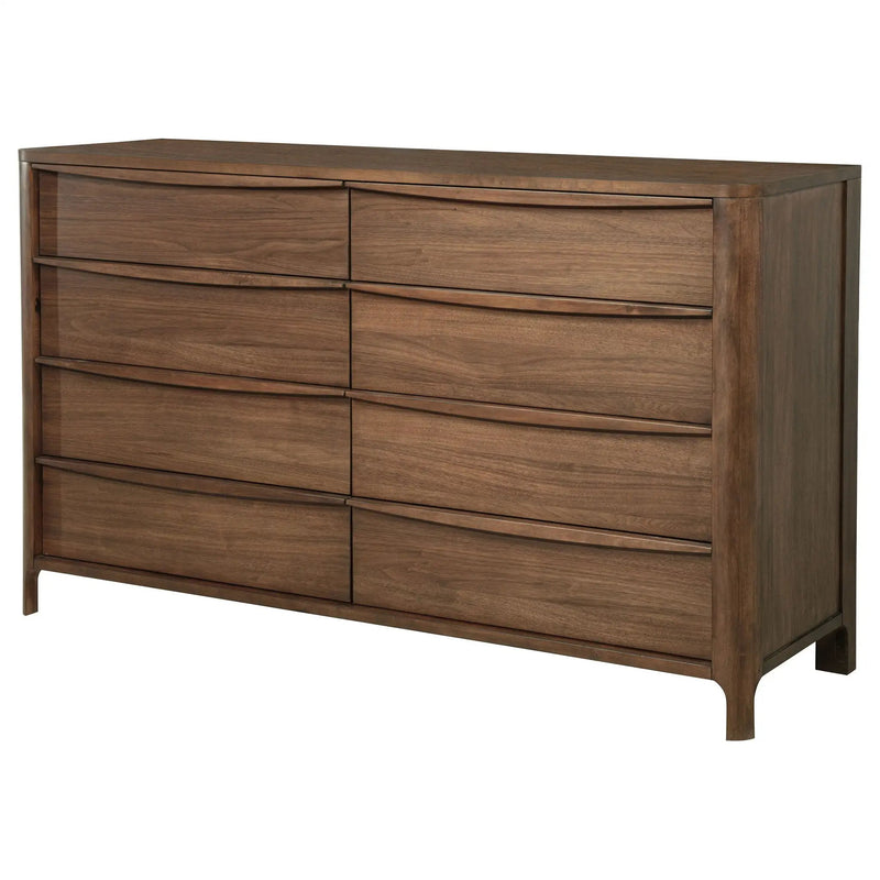 Maderia 8-drawer Dresser Cabinet Walnut by Unique Piece Furniture