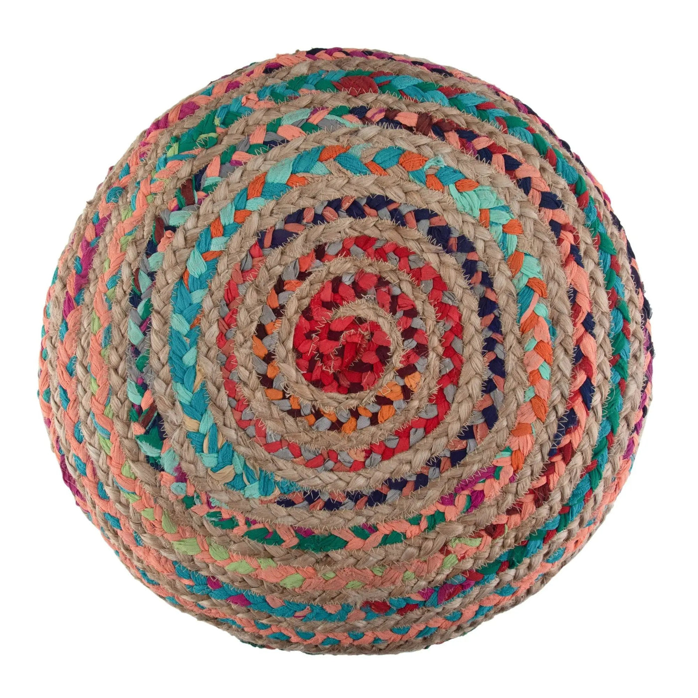 Margo - Handcrafted Round Pouf by Unique Piece Furniture