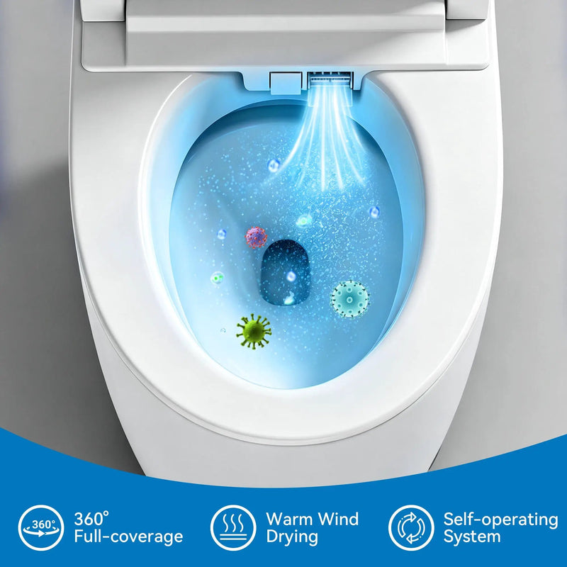 Smart Toilets with Heated Bidet Seat by HouseOfZazla
