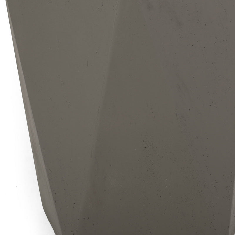 Side Table With Geometric Design by HouseOfZazla