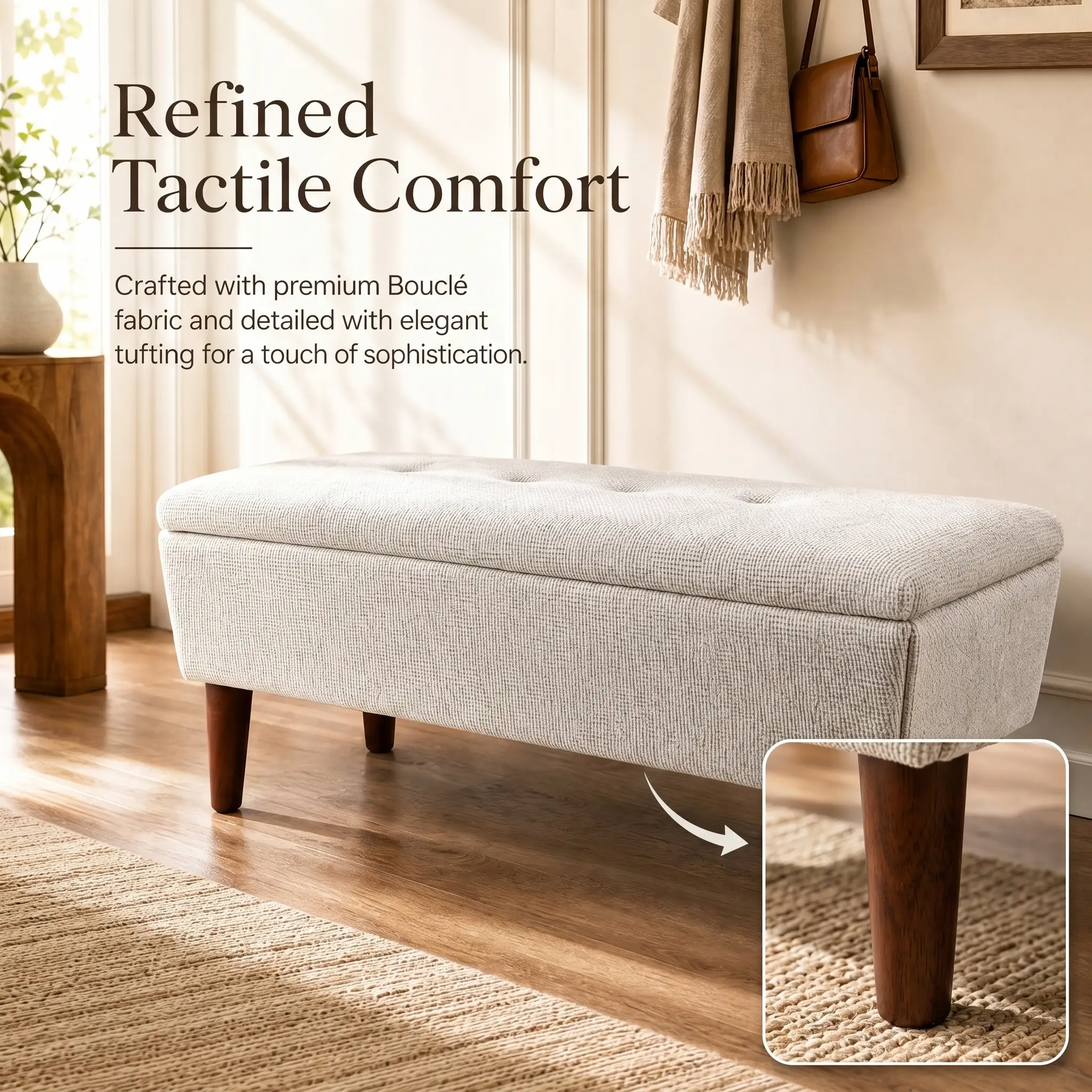 42" Rectangular Ottoman by HouseOfZazla