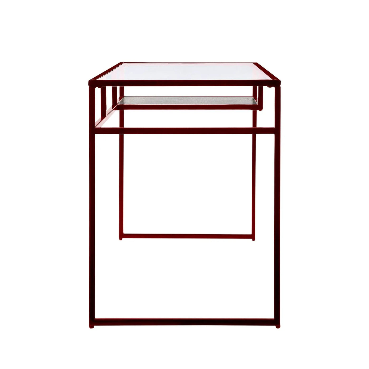 Yasin - Glass Top Writing Desk by Unique Piece Furniture