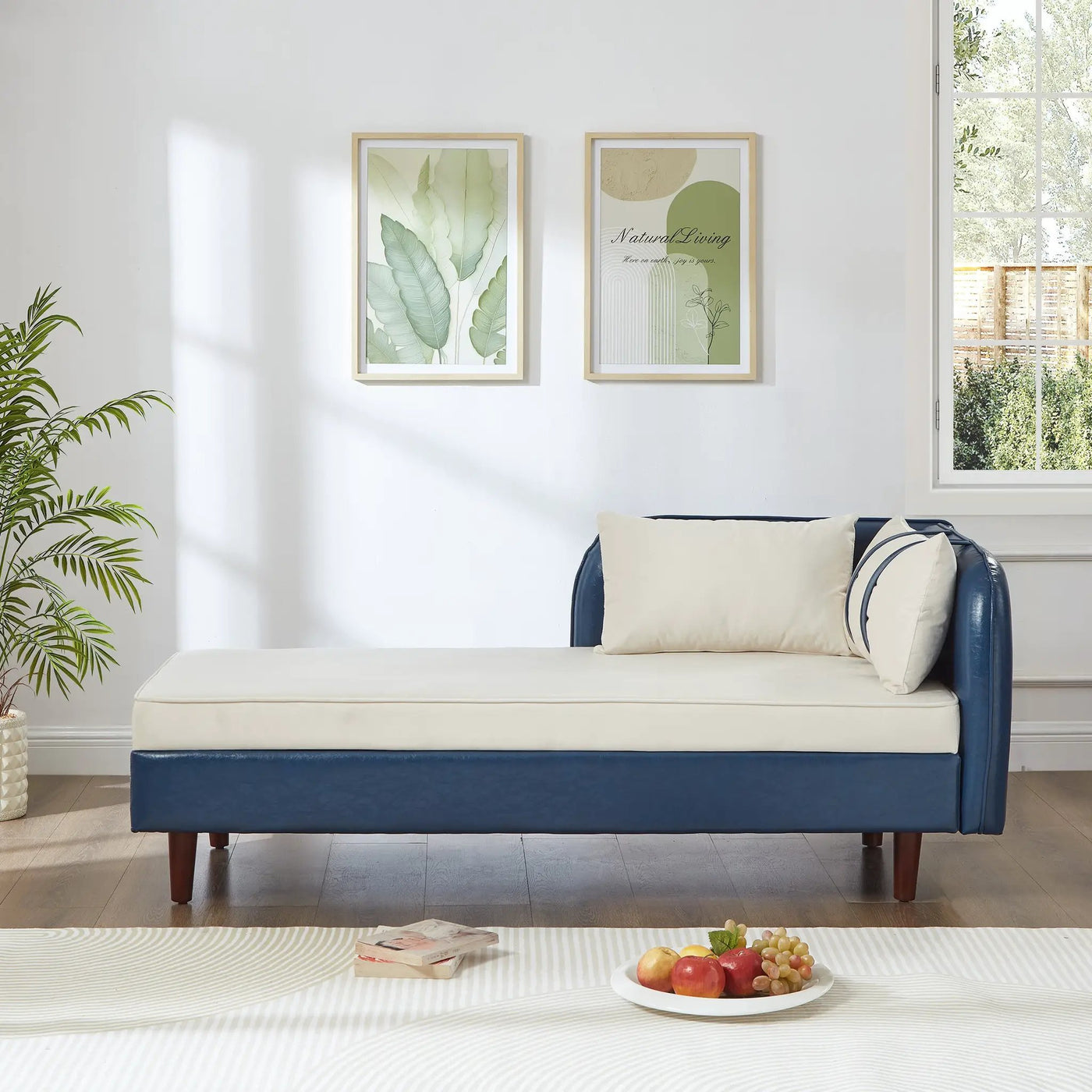 65" Storage Chaise Lounge Sofa by HouseOfZazla
