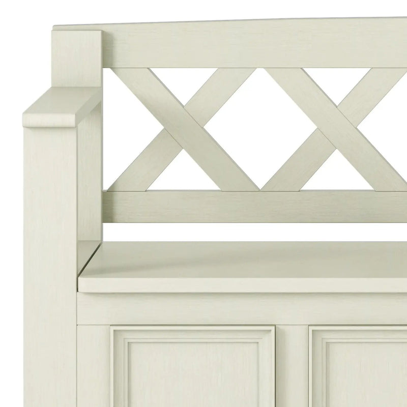 Amherst - Handcrafted Entryway Storage Bench by HouseOfZazla