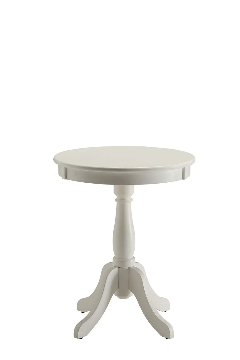 Alger - Accent Table - White by HouseOfZazla
