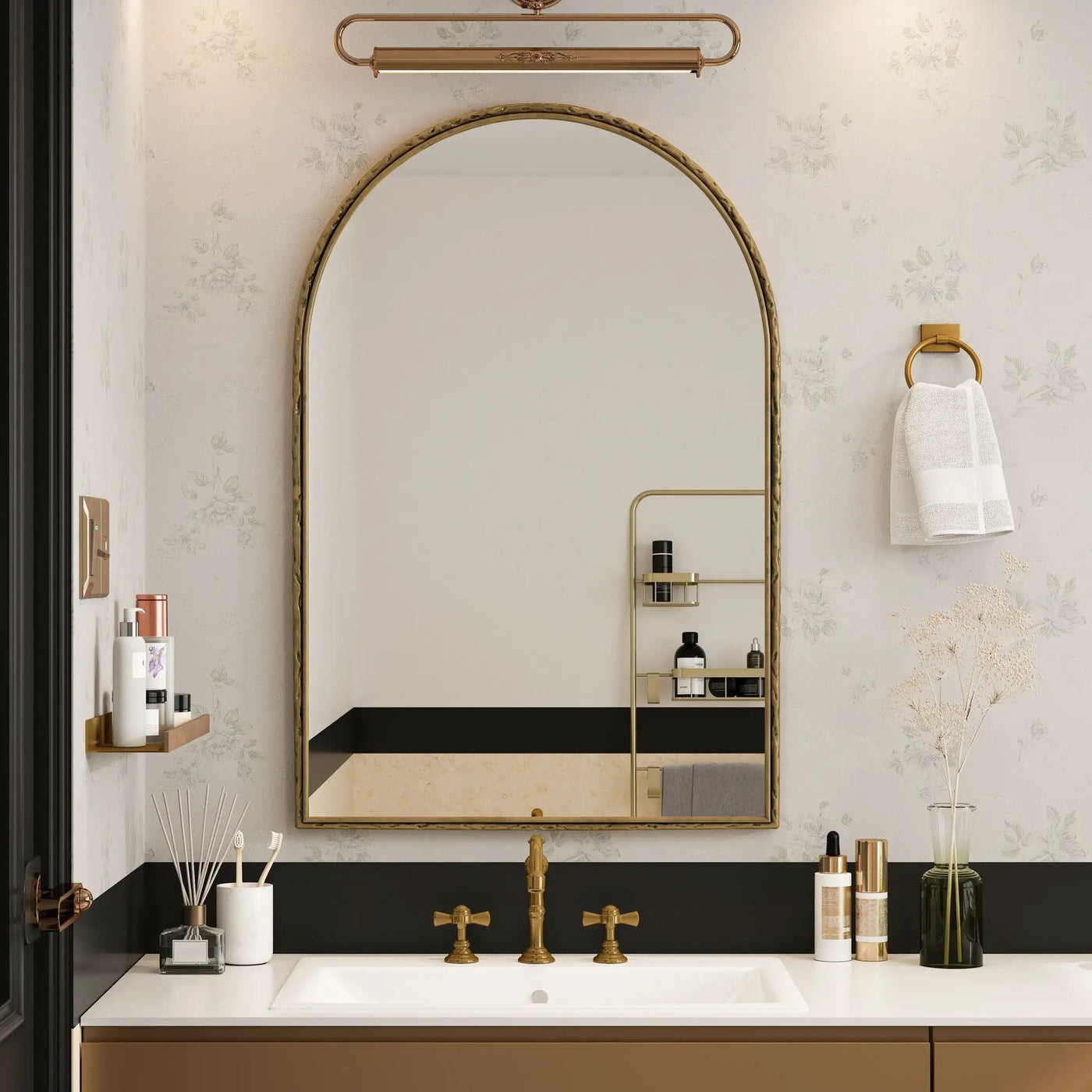 Arched Mirror With Shatterproof Glass by HouseOfZazla