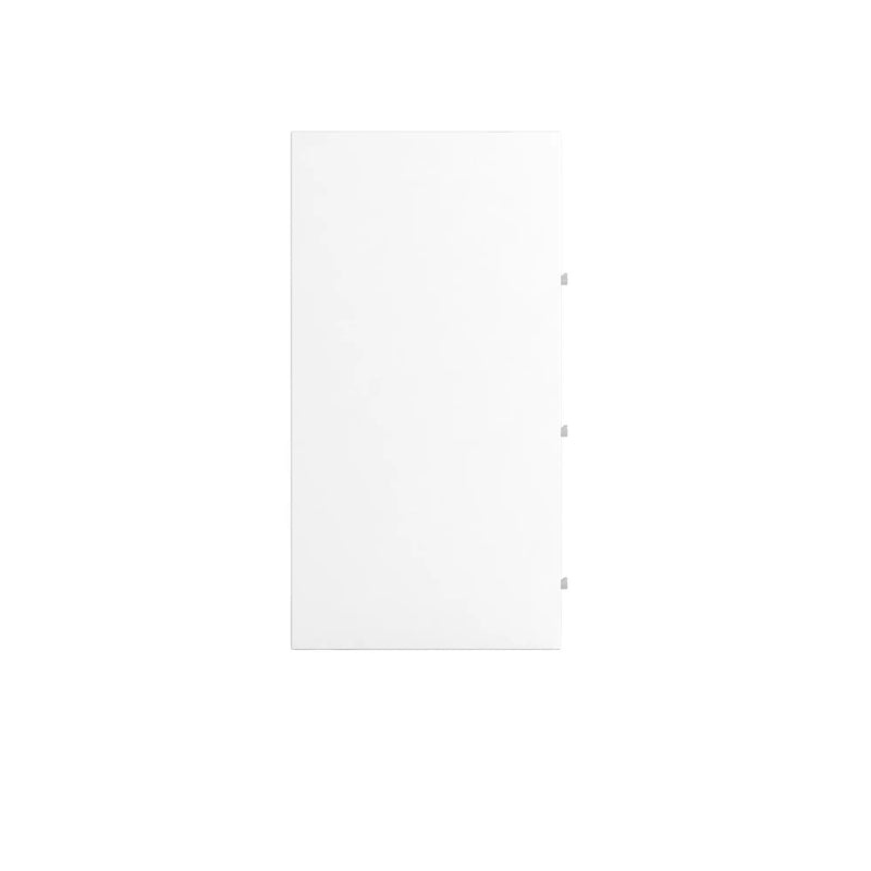 White Glass Door Shoe Storage Cabinet with RGB LED Light by HouseOfZazla
