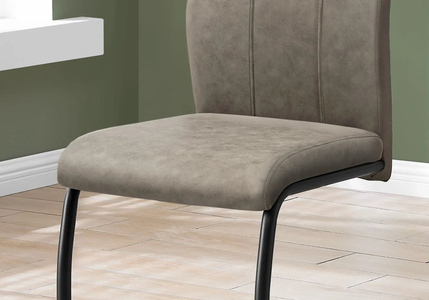 Dining Chair, Side, Upholstered For Dining Room, Contemporary & Modern (Set of 2) by Unique Piece Furniture