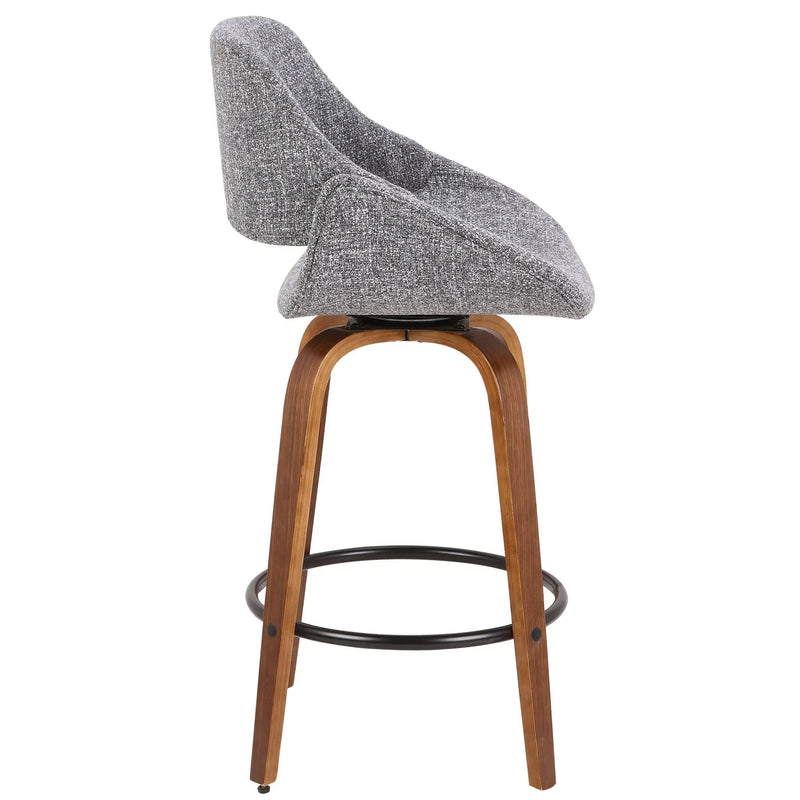 Fabrico - Mid Century Inviting Design Modern Counter Stool by HouseOfZazla