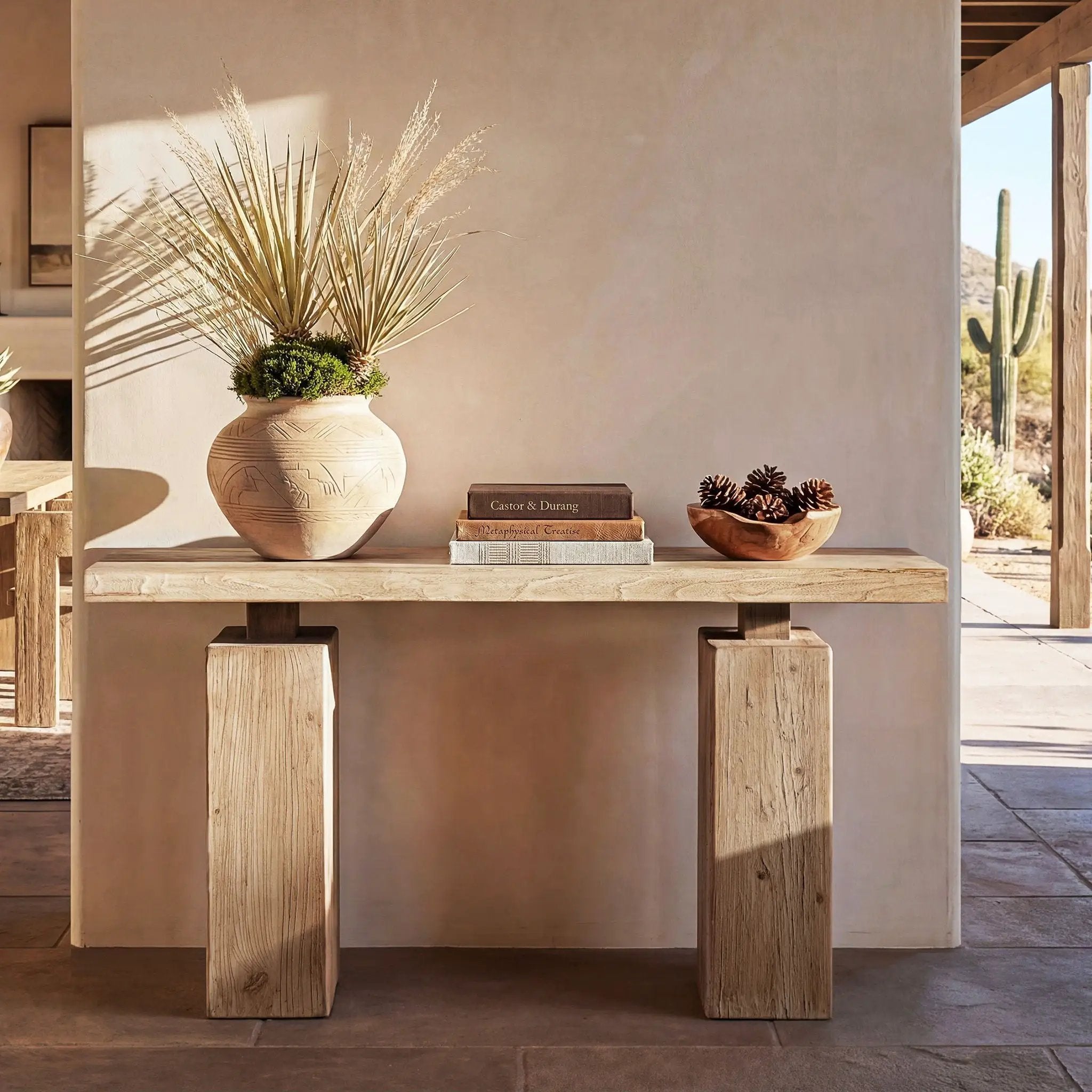 Calder - Console Table - Natural by HouseOfZazla
