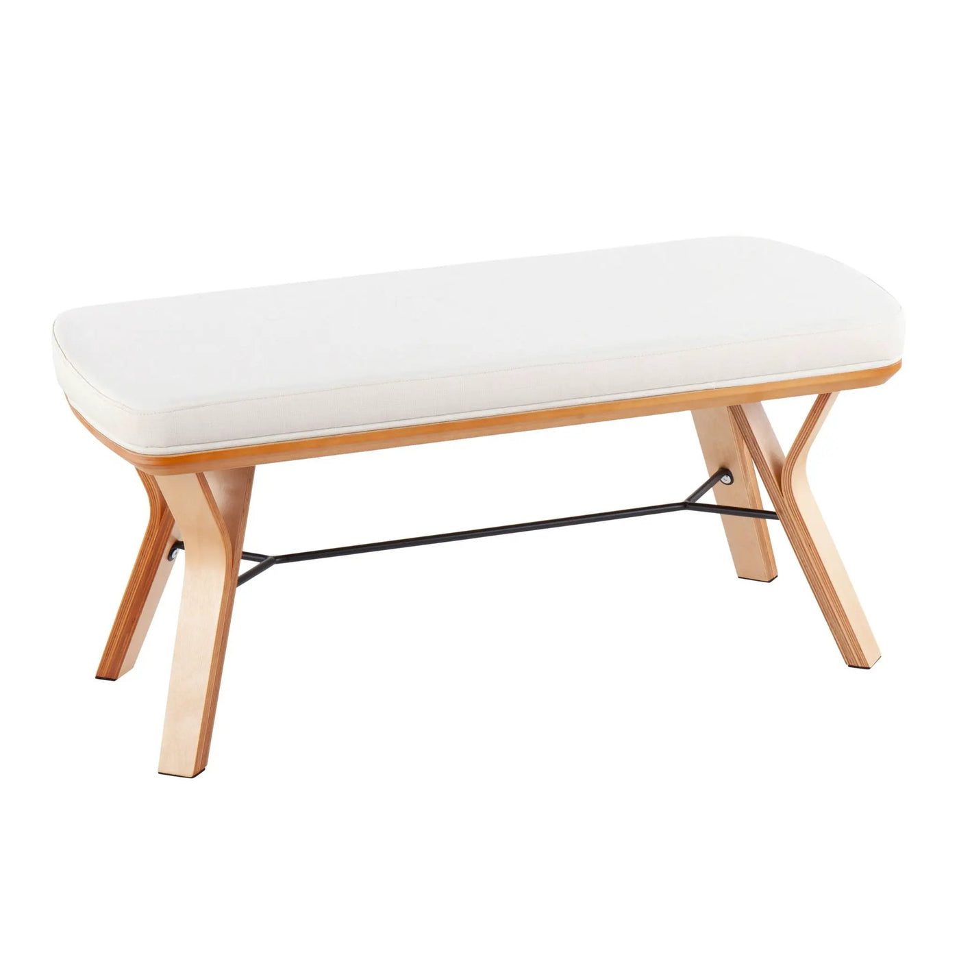 Folia - Mid Century / Modern Bench by HouseOfZazla