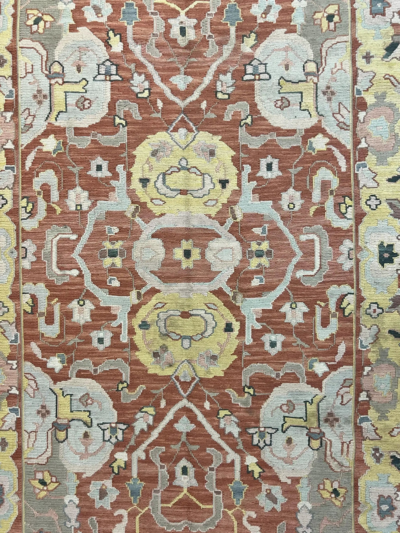 Turkish Flatweave Kilim Rug 4x6, Geometric Wool Handmade Carpet, Vintage by Jewel Rugs
