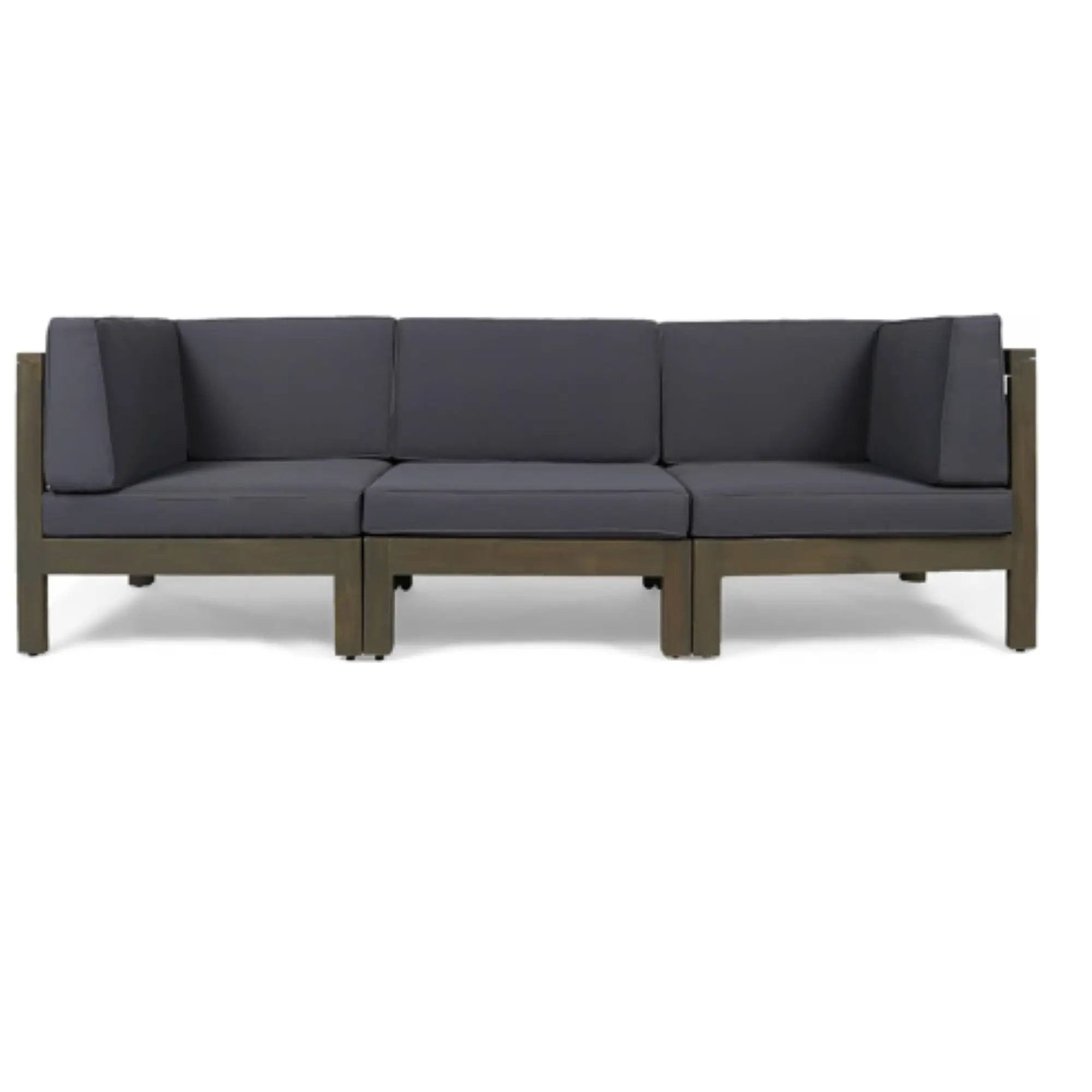 Oana - 3 Piece Sofa Set With Water Resistant Cushions by HouseOfZazla
