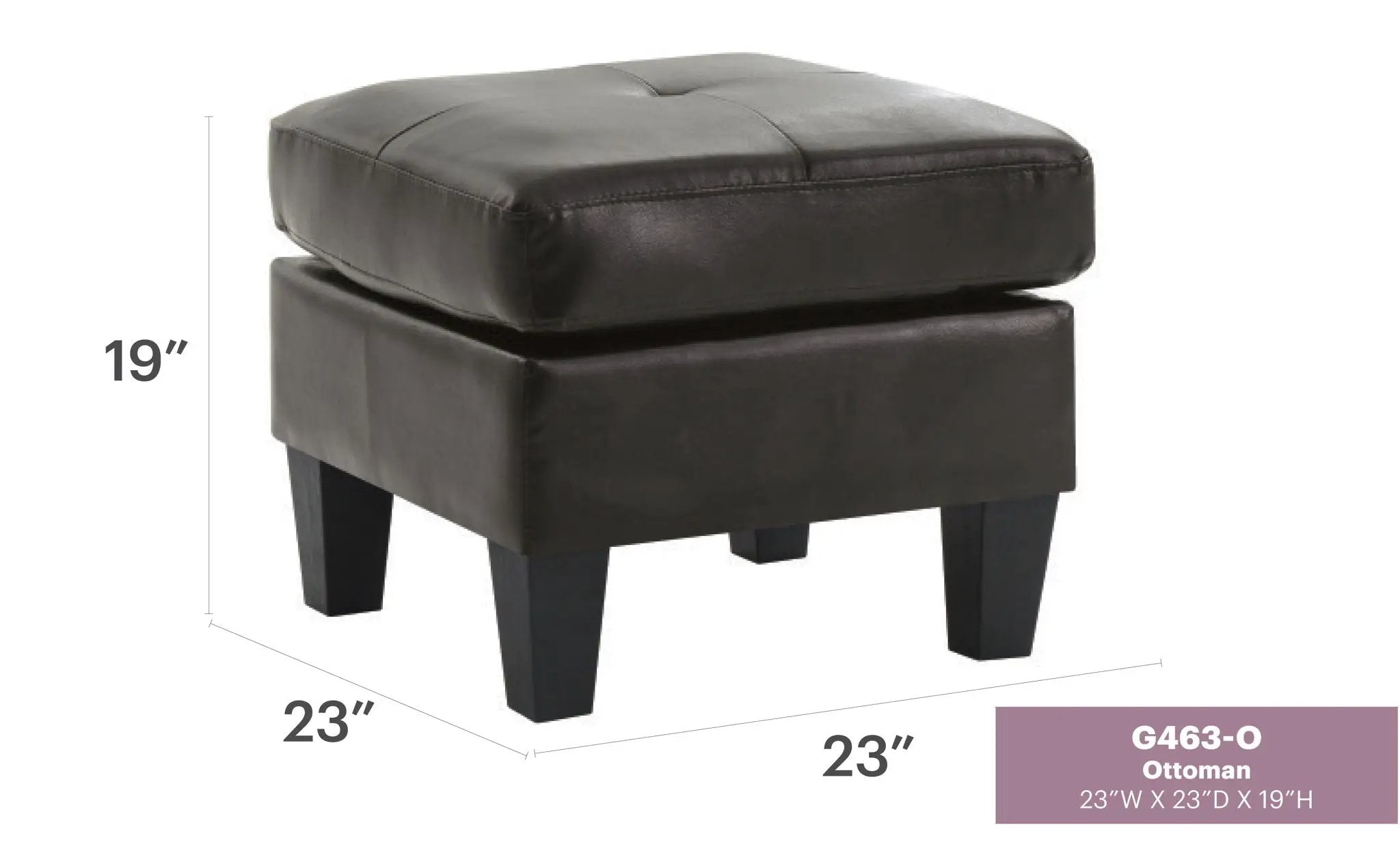 Casual Ottoman For Stylish Spaces by Unique Piece Furniture