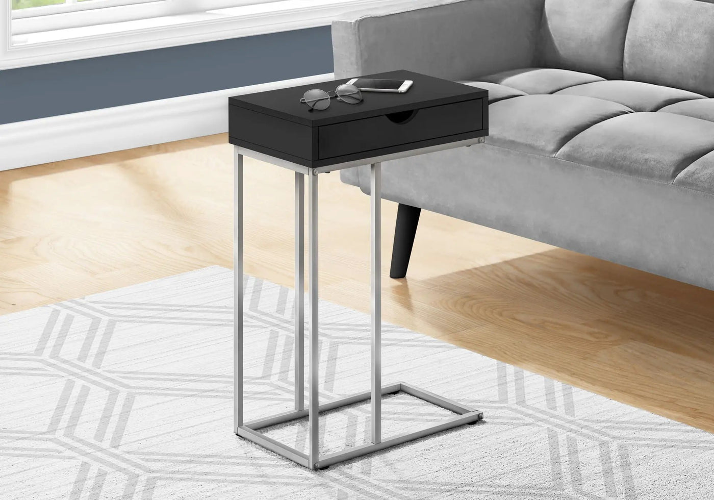 Accent Table, C - Shaped Contemporary & Modern Design by Unique Piece Furniture