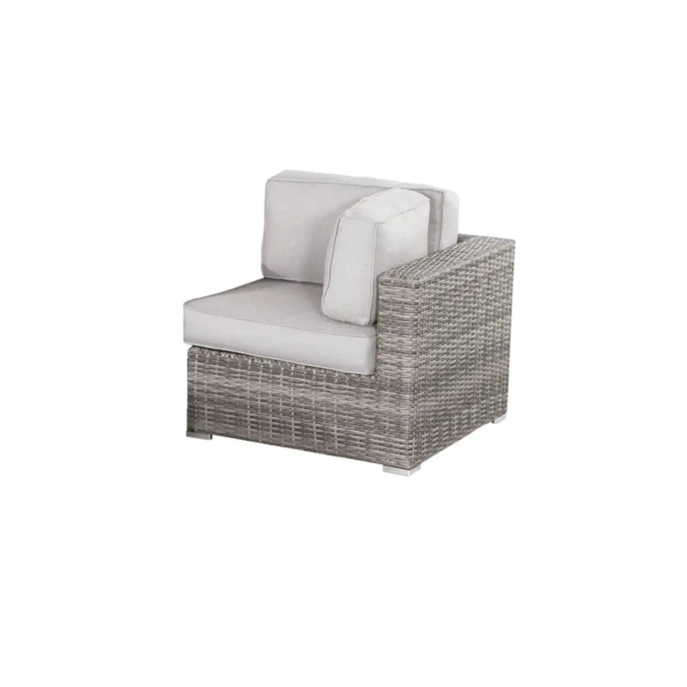 Handcrafted Outdoor Loveseat With Wicker Seating by Unique Piece Furniture
