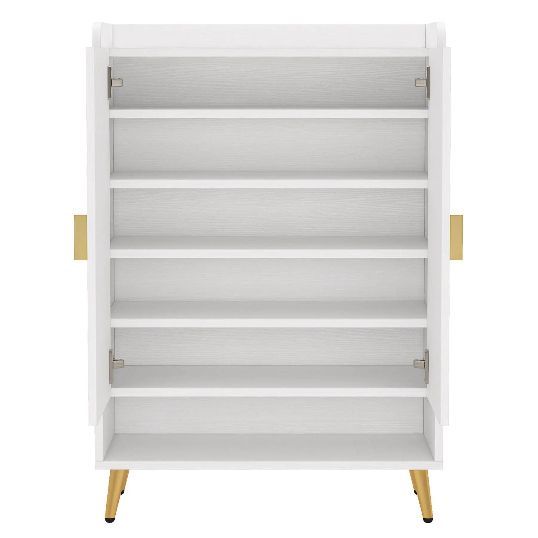Shoe Cabinet With Doors, 7 Tier Storage Organizer