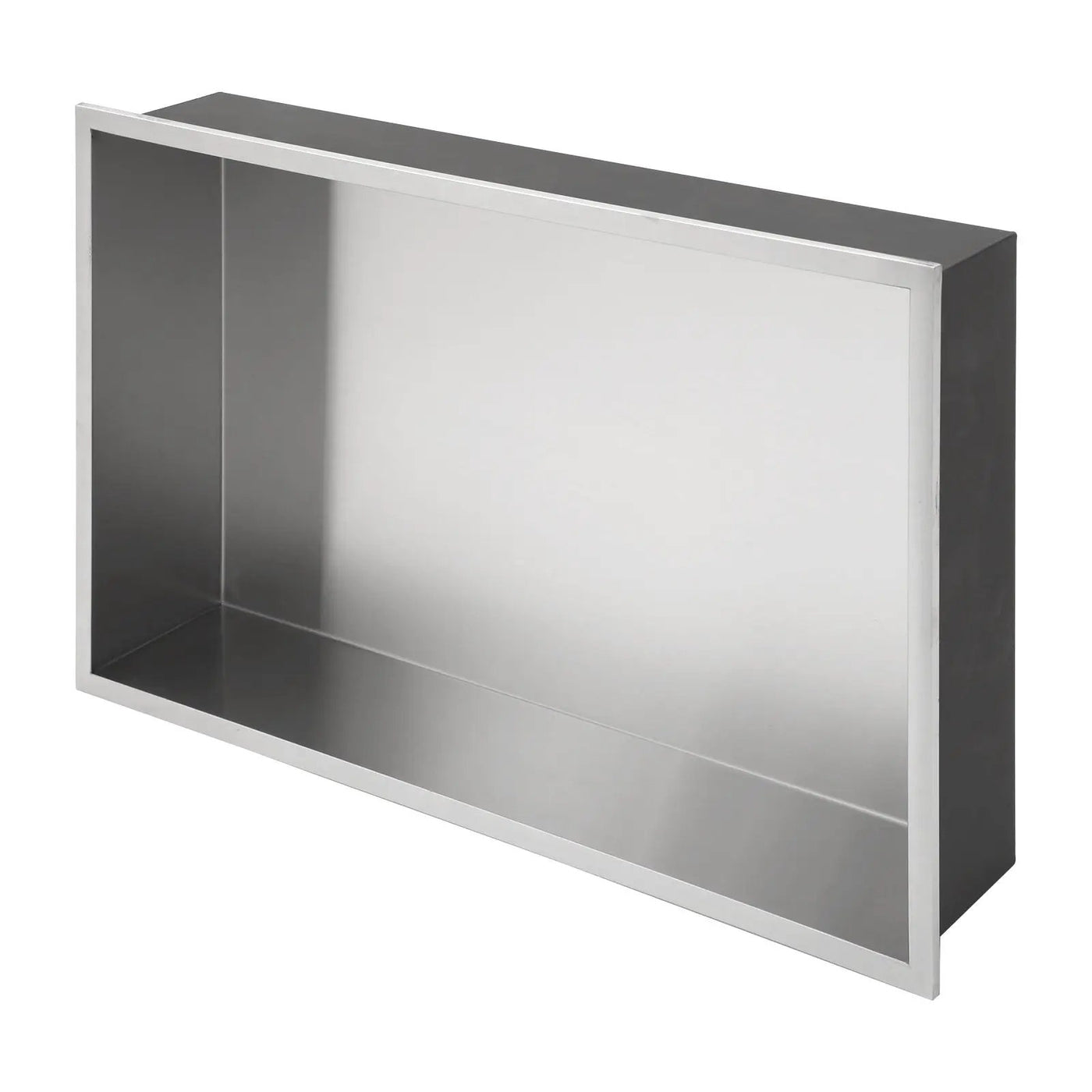 Stainless Steel Shower Niche With Seamless Design For Bathroom Storage by HouseOfZazla