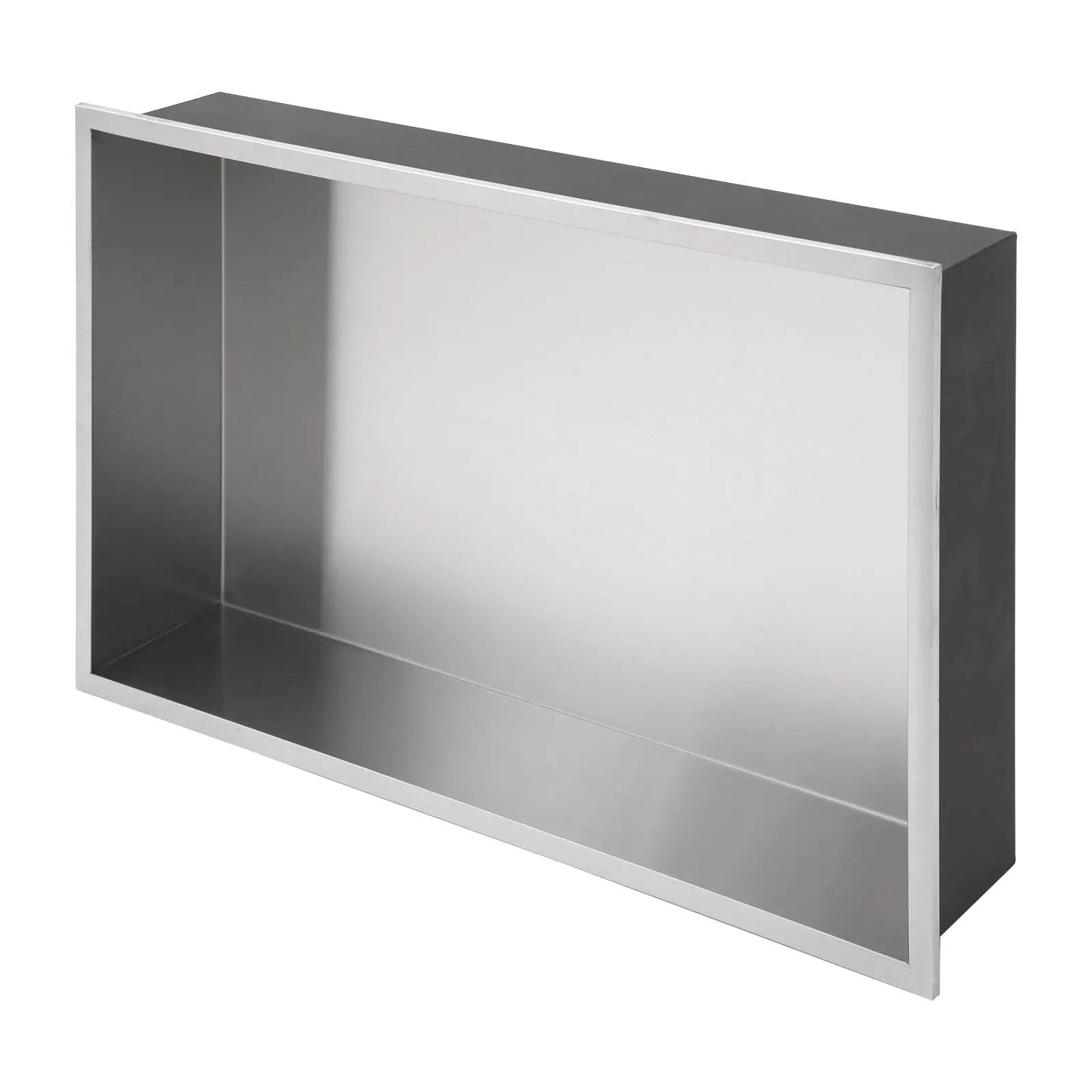 Stainless Steel Shower Niche With Seamless Design For Bathroom Storage by HouseOfZazla