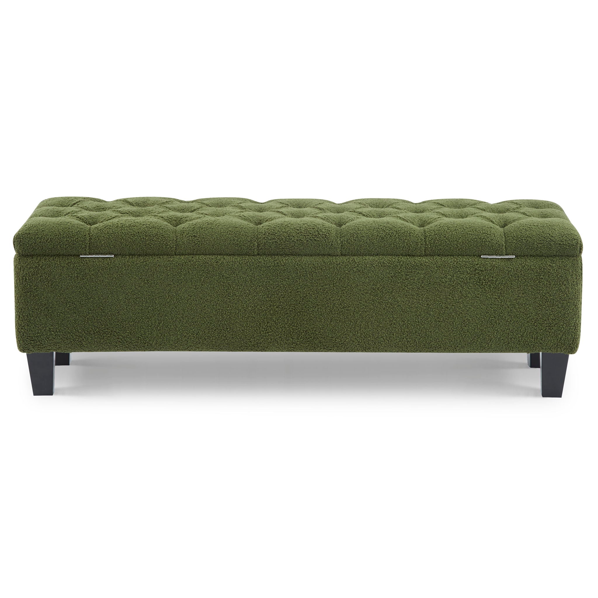 Ottoman Bench & Storage - Green by HouseOfZazla