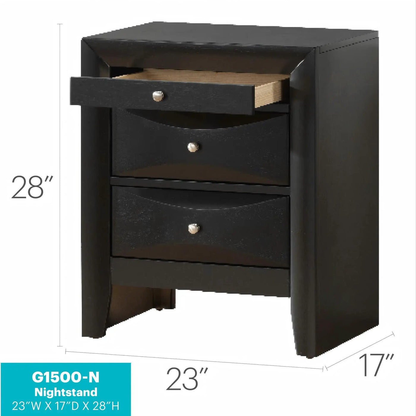 Modern Design Nightstand by HouseOfZazla