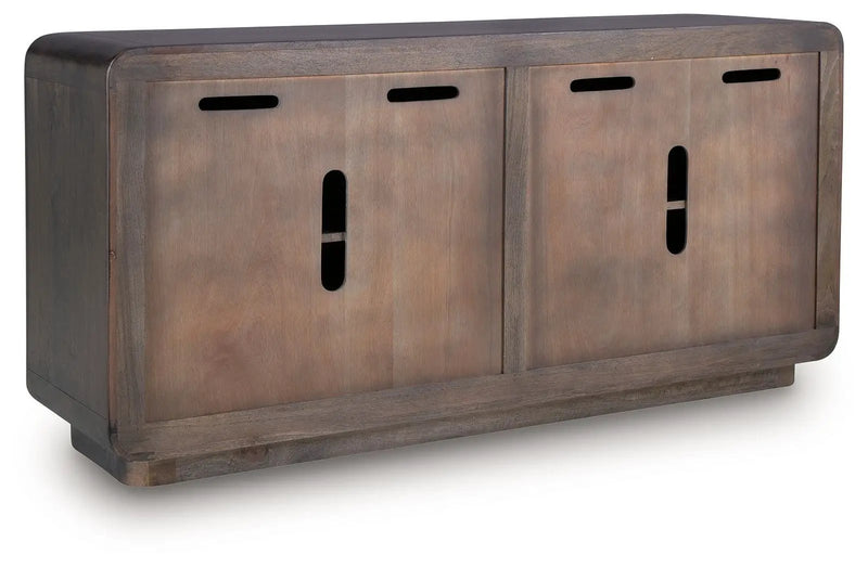 Elliston - Accent Cabinet - Espresso Brown by Unique Piece Furniture