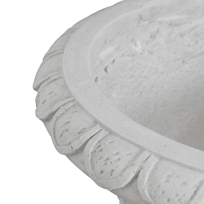 MGO Garden Urn, Light Grey, 23.75'' H by HouseOfZazla