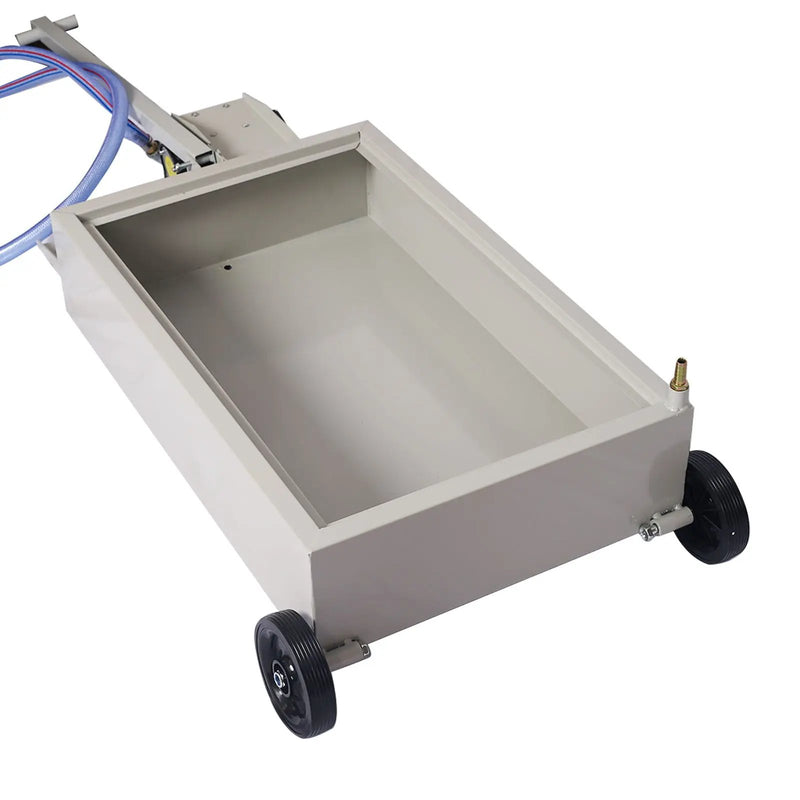 High Impact Polypropylene 20 Gallon Low Profile Oil Drain With Pump Steel - Gray by HouseOfZazla