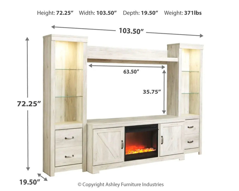 Bellaby - Entertainment Center by Unique Piece Furniture