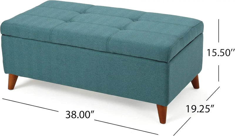 Tufted Ainsley Button Storage Ottoman Bench by HouseOfZazla