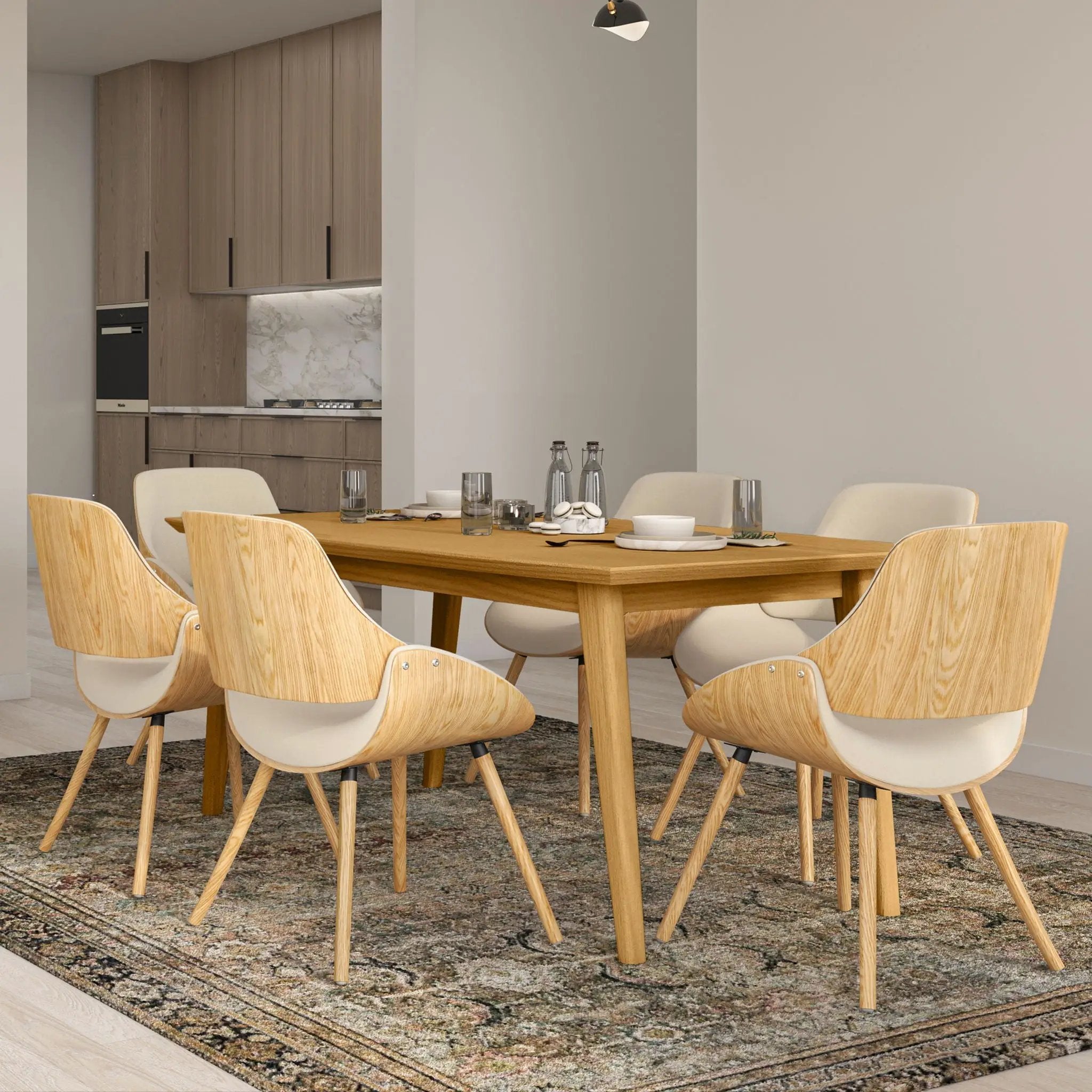 Draper - Dining Table, Rectangular Top by Unique Piece Furniture