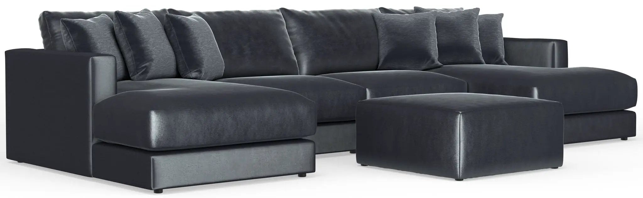 Remington - Modular Sofa And Cocktail Ottoman by Unique Piece Furniture