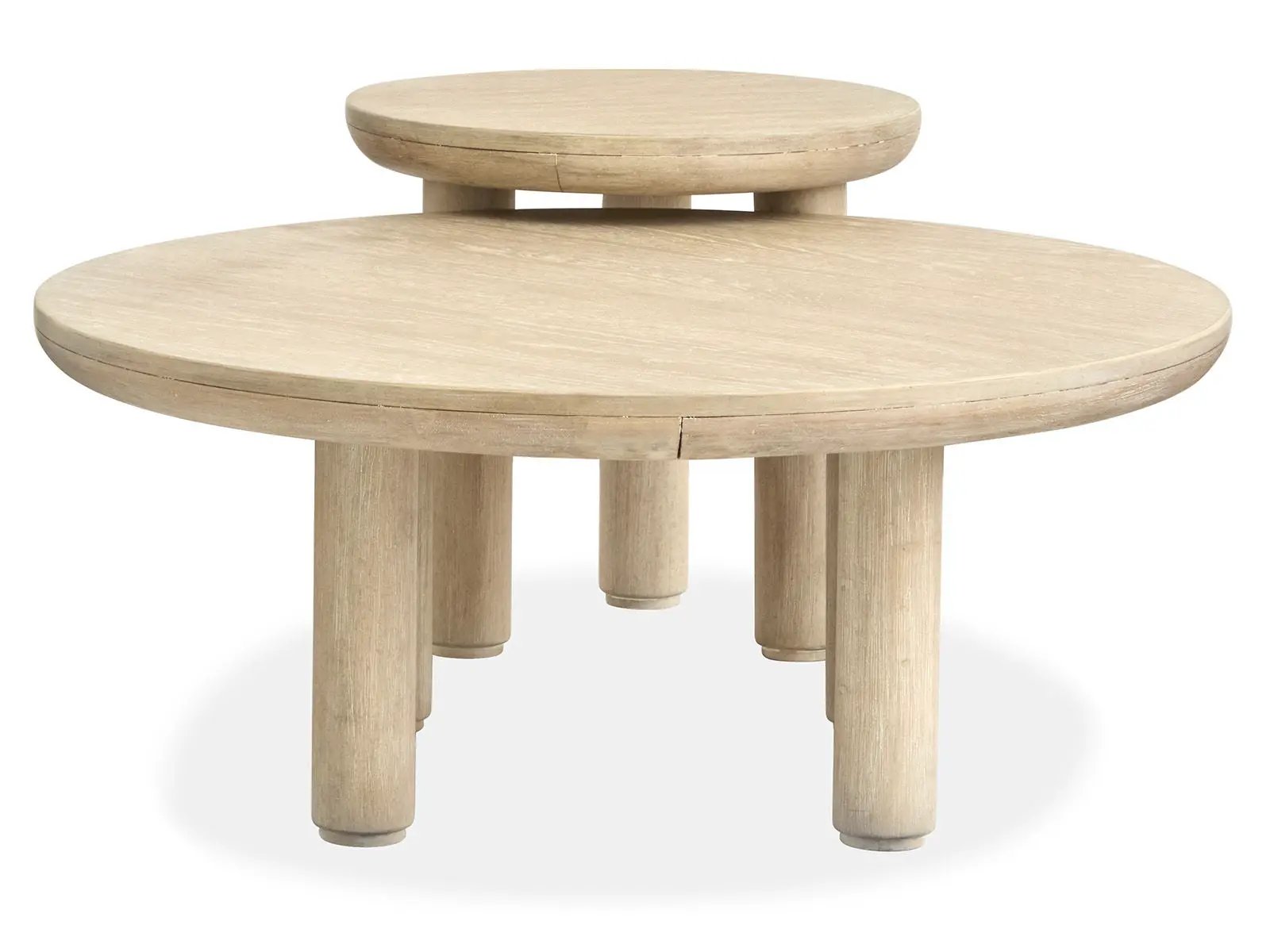 Sunset Cove - Nesting Cocktail Table With Casters by Unique Piece Furniture