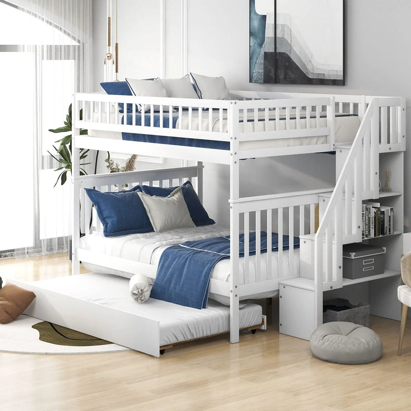 Bunk Bed With Staircase by Unique Piece Furniture