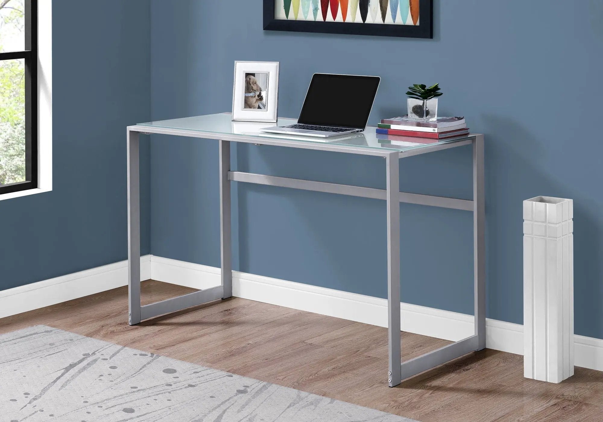 Computer Desk For Home Office, Laptop, Contemporary & Modern by HouseOfZazla
