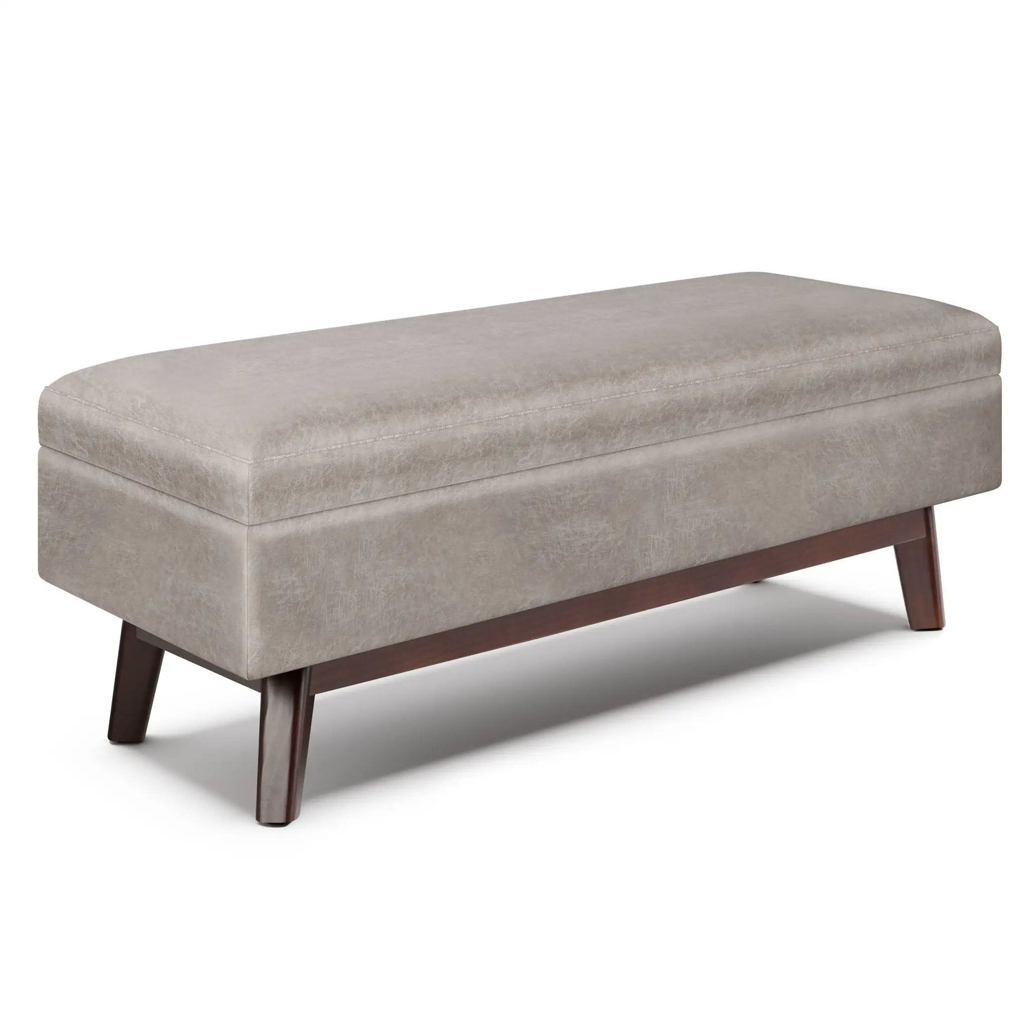 Owen - Upholstered Rectangular Storage Ottoman by HouseOfZazla