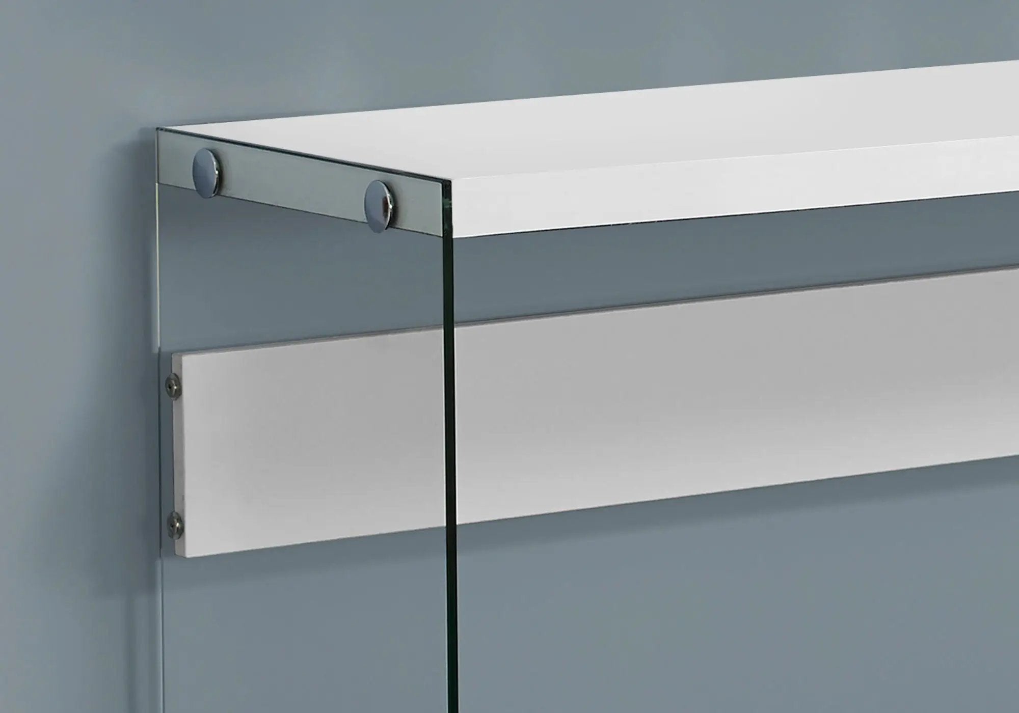 Accent Console Table For Entryway, Glossy Spacious Surface by Unique Piece Furniture