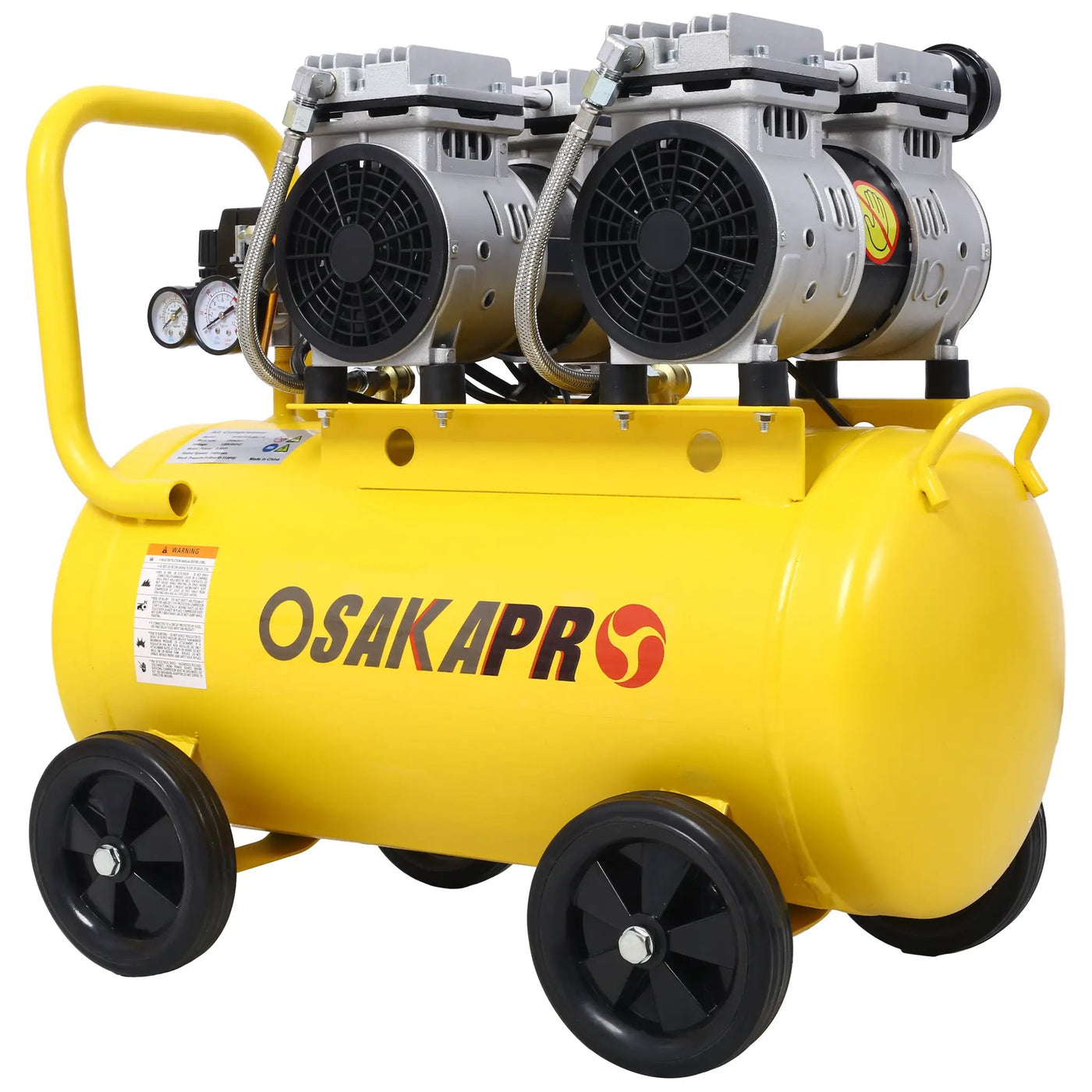 2.5 HP Silent Air Compressor 13 Gallon by HouseOfZazla