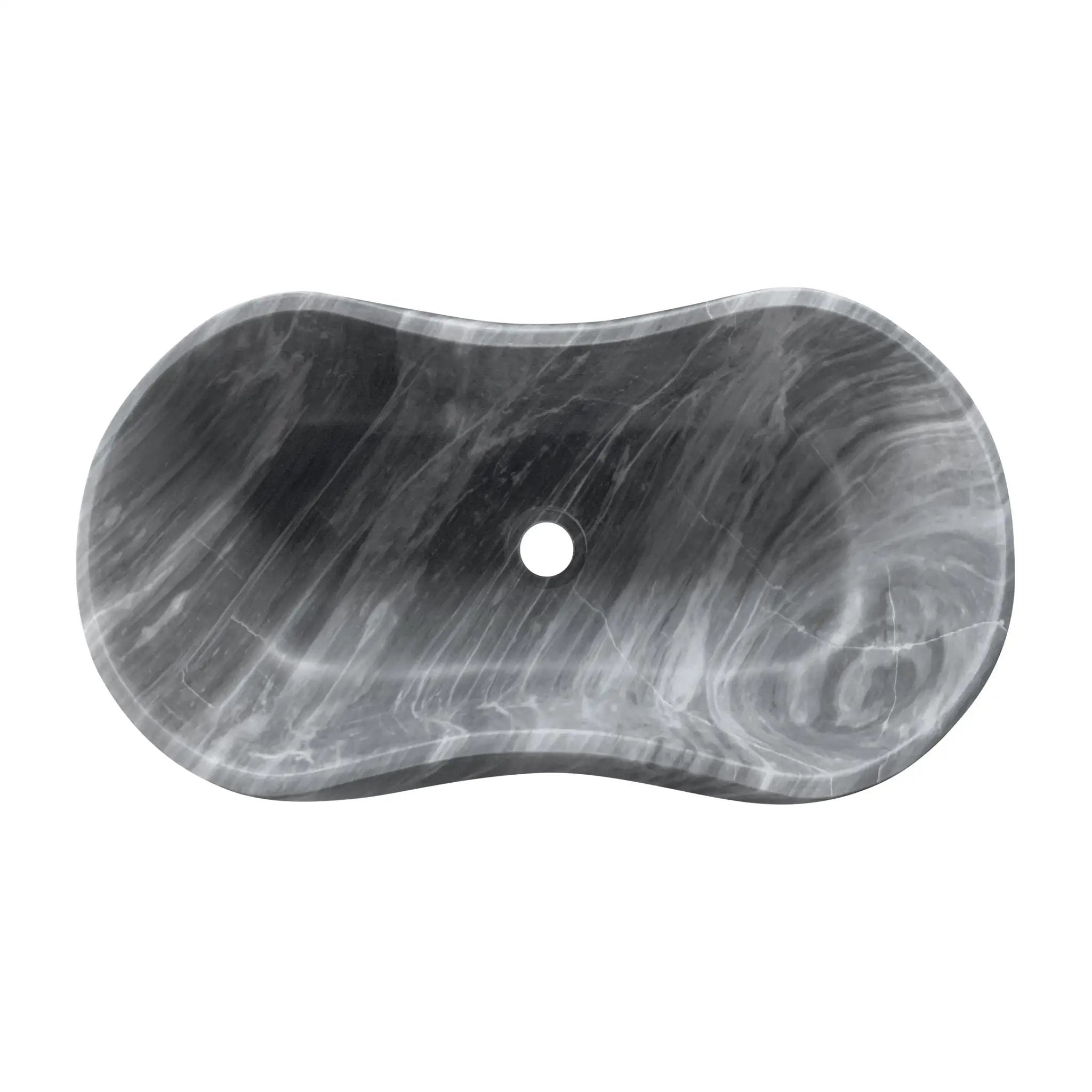 Bathroom Vessel Sink With Wavy Design by HouseOfZazla